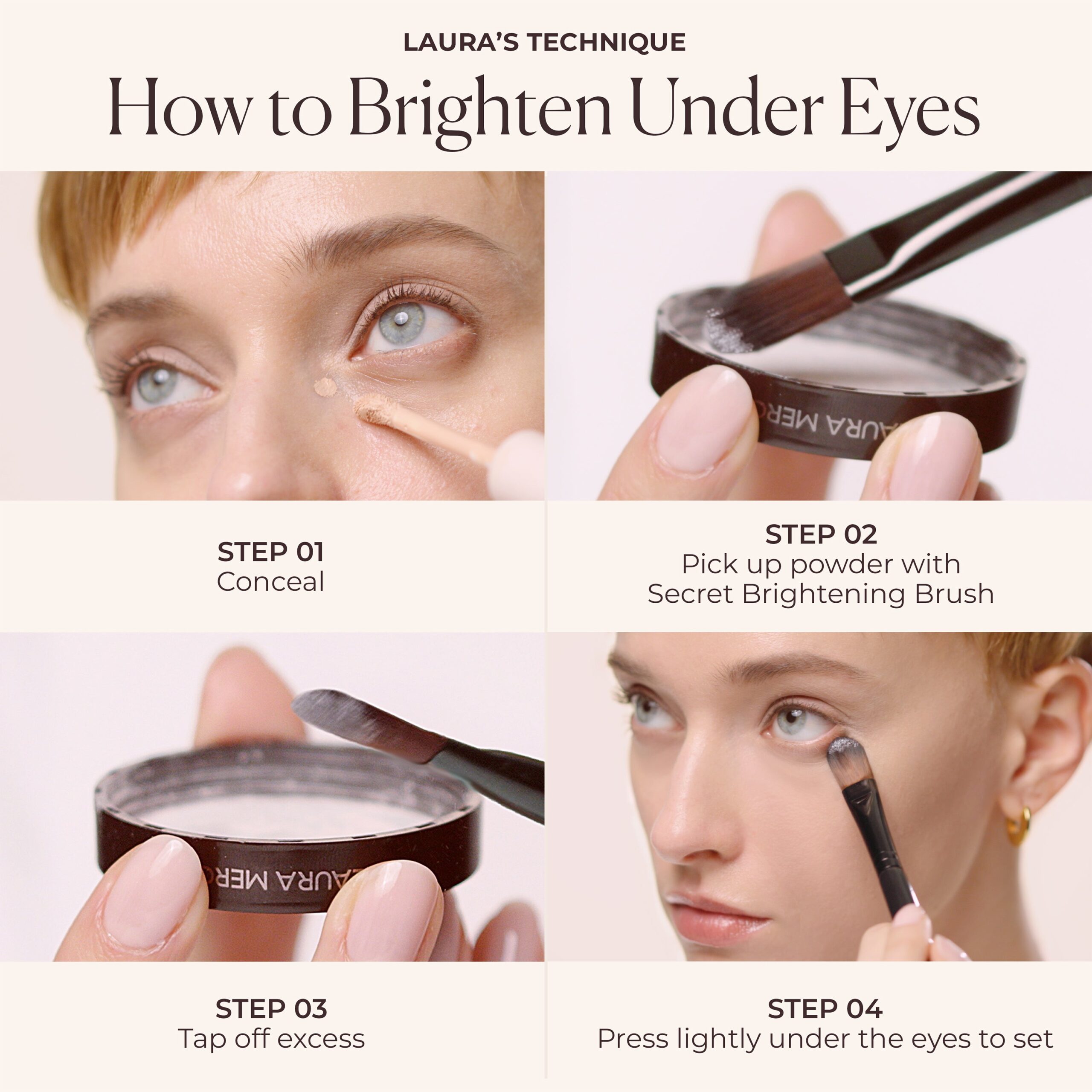 Secret Brightening Color Correcting Under Eye Setting Powder - Image 20