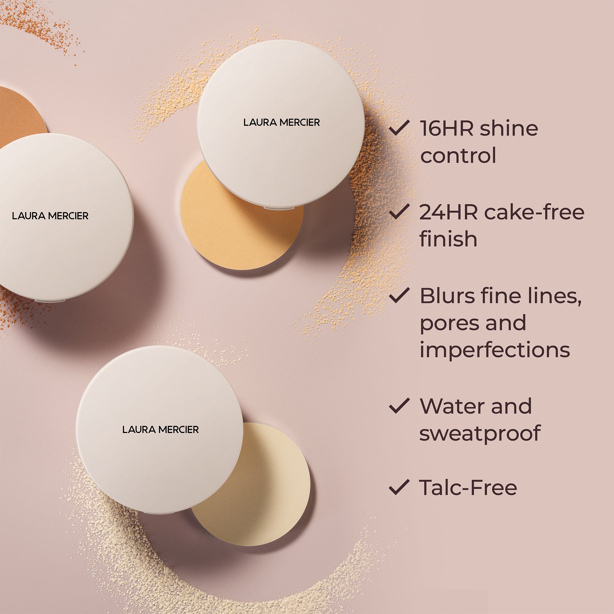 Translucent Pressed Talc-Free Waterproof Setting Powder Ultra-Blur - Image 10